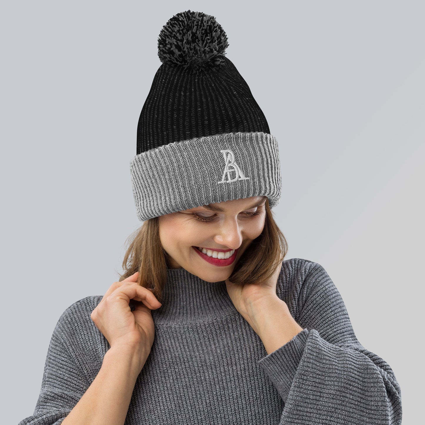 AB Pom-Pom Beanie