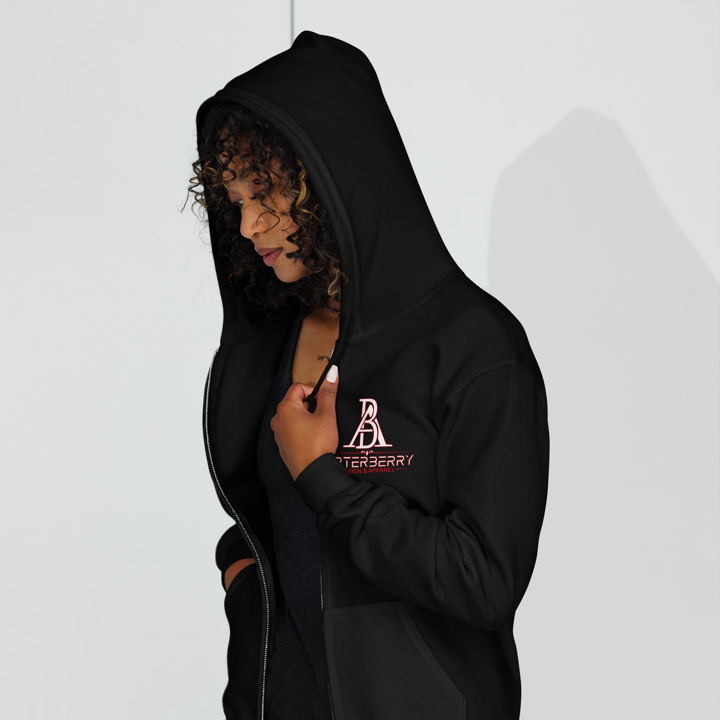 AB heavy blend zip hoodie