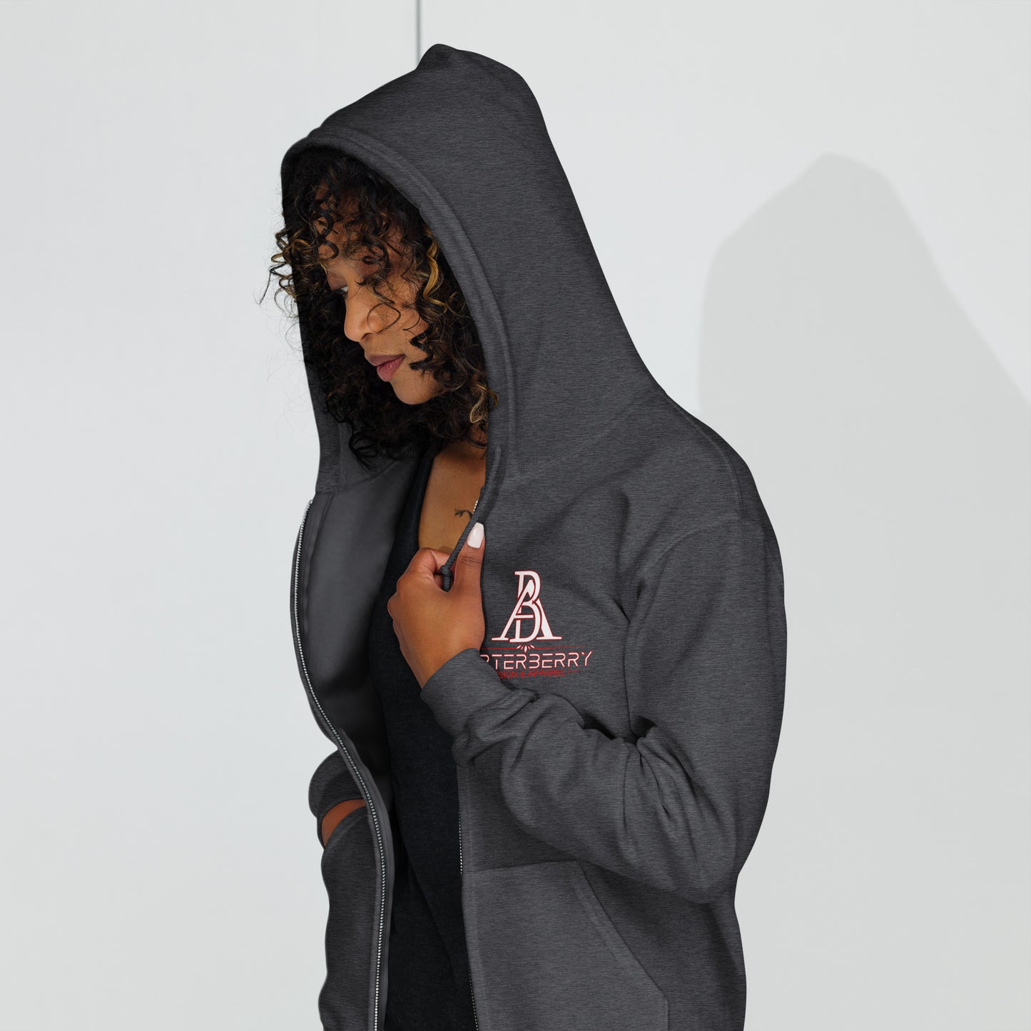 AB heavy blend zip hoodie