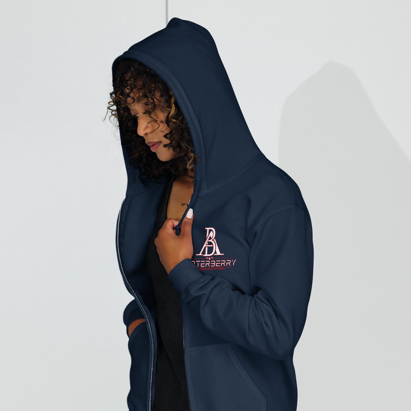 AB heavy blend zip hoodie