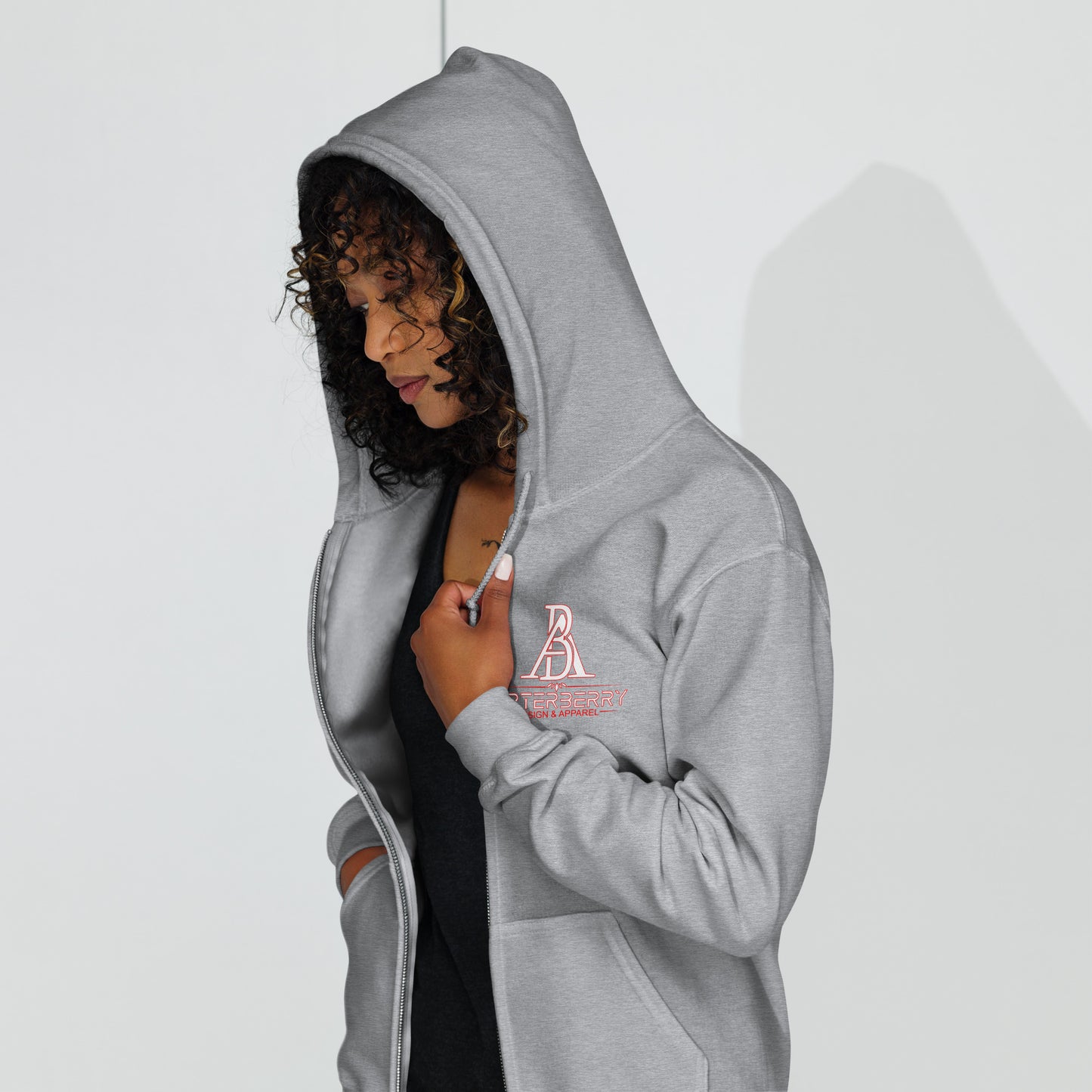 AB heavy blend zip hoodie