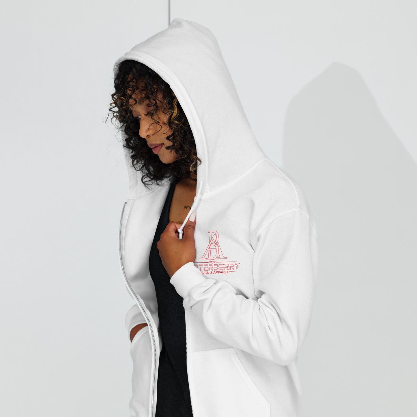 AB heavy blend zip hoodie