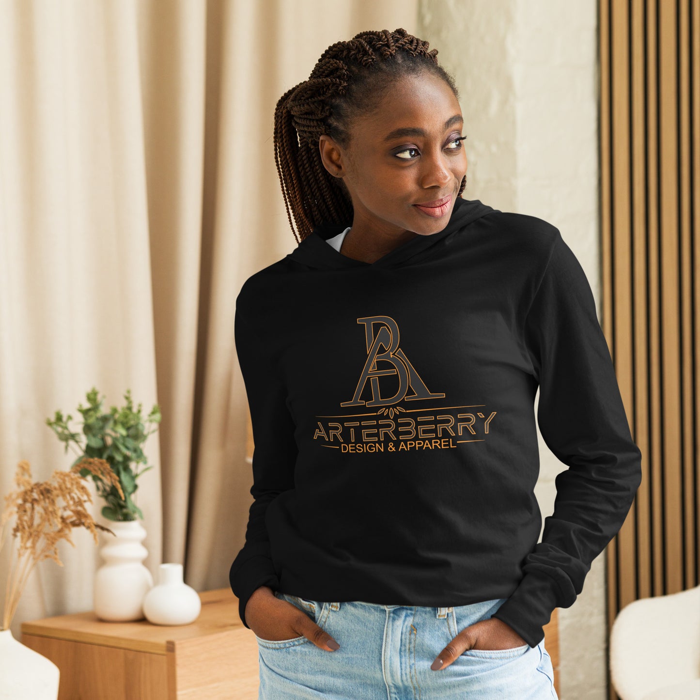 AB Hooded long-sleeve tee