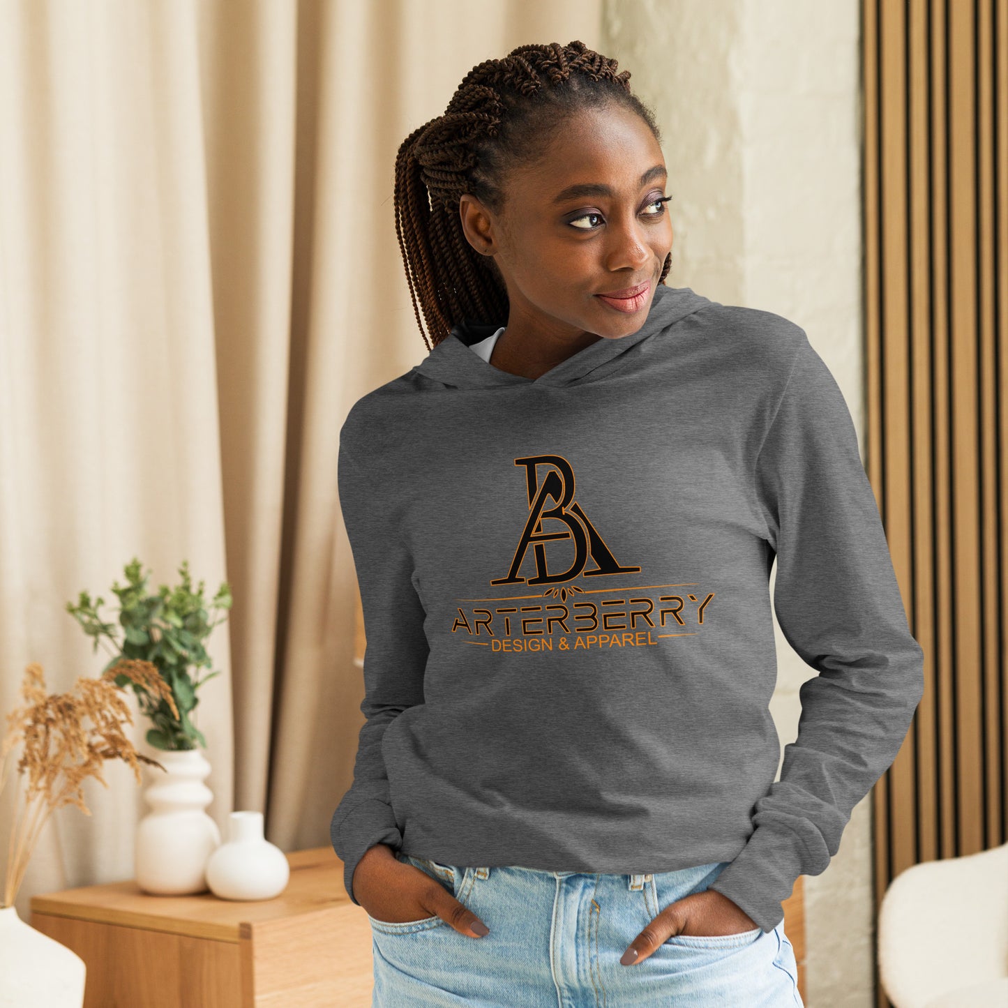 AB Hooded long-sleeve tee